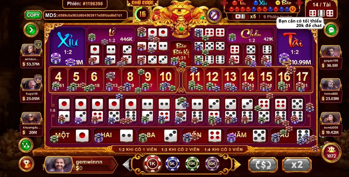 Sicbo tài phú – Hướng dẫn cách chơi tại Sunwin 1